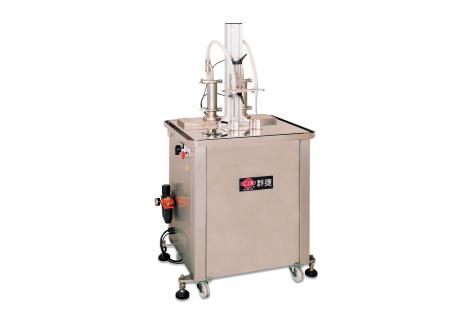 Semi-auto volumetric liquid filling machine